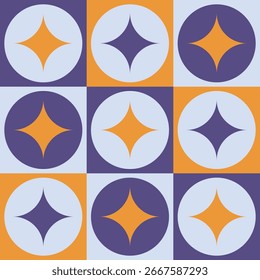 Hermoso fondo geométrico. Figuras de diferentes Formas. Forma tribal. Flores. Diseño geométrico. Texturas creativas. Arte colorido. Cartel gráfico moderno. Color retro. Ilustración vectorial