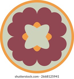 Hermoso fondo geométrico. Figuras de diferentes Formas. Forma tribal. Flores. Diseño geométrico. Texturas creativas. Arte colorido. Cartel gráfico moderno. Color retro. Ilustración vectorial
