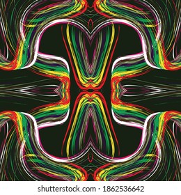 schöne geometrische Hintergrundmuster Graffiti-qualitative Abbildung für Ihr Design