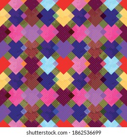 beautiful geometric background seamless pattern graffiti qualitative illustration for your design