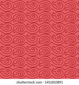 Beautiful geometric background. vector illustration. Ornament vector for fabric, wallpaper, packaging, wrapping, decorative print, and wall.