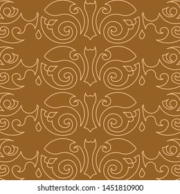 Beautiful geometric background. vector illustration. Ornament vector for fabric, wallpaper, packaging, wrapping, decorative print, and wall.