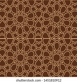 Beautiful geometric background. vector illustration. Ornament vector for fabric, wallpaper, packaging, wrapping, decorative print, and wall.