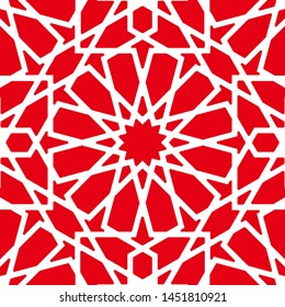 Beautiful geometric background. vector illustration. Ornament vector for fabric, wallpaper, packaging, wrapping, decorative print, and wall.