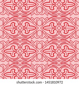 Beautiful geometric background. vector illustration. Ornament vector for fabric, wallpaper, packaging, wrapping, decorative print, and wall.