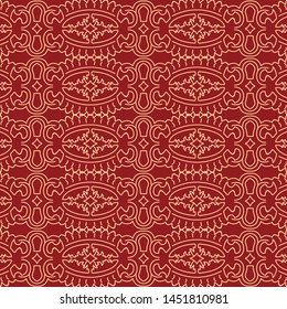 Beautiful geometric background. vector illustration. Ornament vector for fabric, wallpaper, packaging, wrapping, decorative print, and wall.