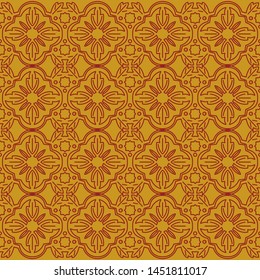 Beautiful geometric background. vector illustration. Ornament vector for fabric, wallpaper, packaging, wrapping, decorative print, and wall.
