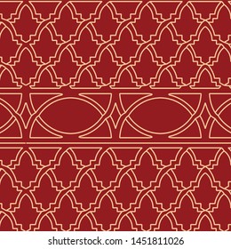 Beautiful geometric background. vector illustration. Ornament vector for fabric, wallpaper, packaging, wrapping, decorative print, and wall.