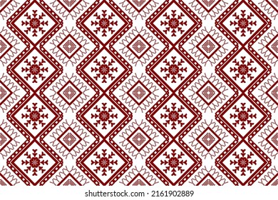 Schönes geometrisches orientalisches Muster traditionell .aztec Stil Stickerei abstrakte Vektorgrafik.Design für Textur, Stoff, Kleidung, Druck.