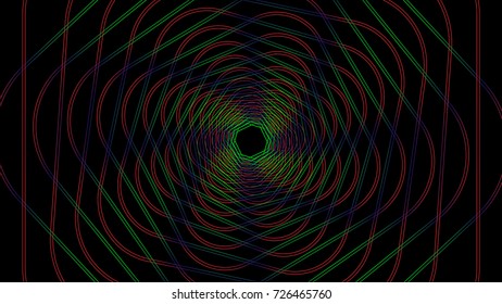 Beautiful of geometric line art vector abstract background.