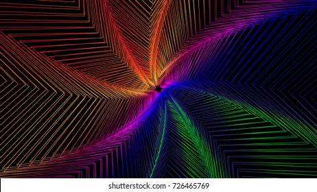 Beautiful of geometric line art vector abstract background.