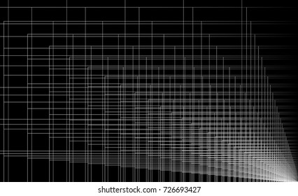 Beautiful of geometric line art vector abstract background.
