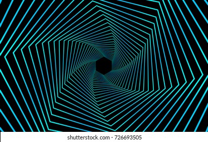 Beautiful of geometric line art vector abstract background.