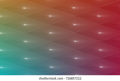 Beautiful of geometric line art vector abstract background.
