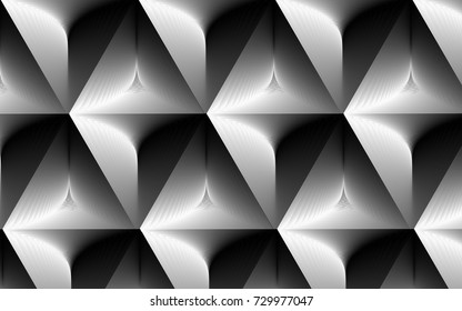 Beautiful of geometric line art vector abstract background.
