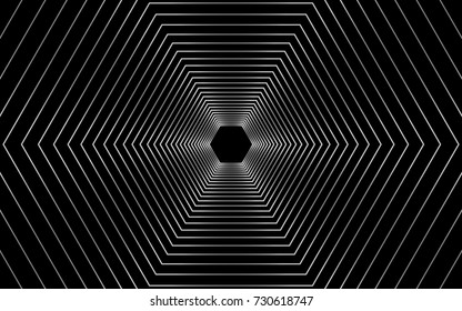 Beautiful of geometric line art vector abstract background.