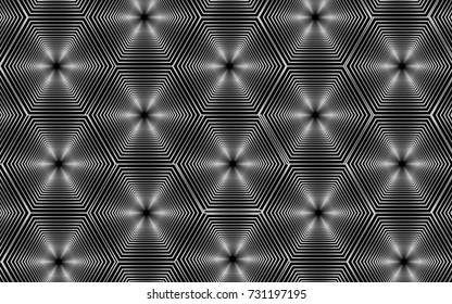 Beautiful of geometric line art vector abstract background.