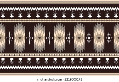 Beautiful geometric ornament ethnic style artwork traditional seamless design for background, carpet, wallpaper, wrap, batik, cloth, geometric, book cover.