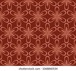 Beautiful geometric ornament. seamless art-deco pattern. vector illustration. for design, wallpaper, invitation