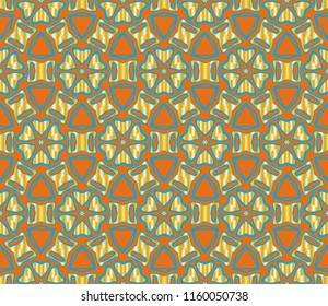 Beautiful geometric ornament. seamless art-deco pattern. vector illustration. for design, wallpaper, invitation.