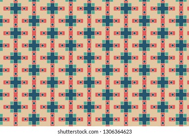 Beautiful Geometric Pattern. Abstract Geometric Background 