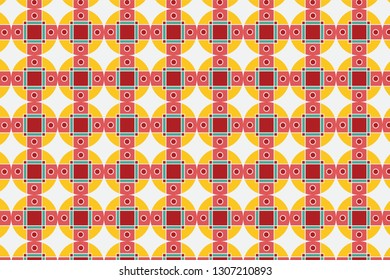 Beautiful Geometric Pattern. Abstract Geometric Background 