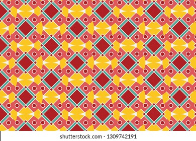Beautiful Geometric Pattern. Abstract Geometric Background 