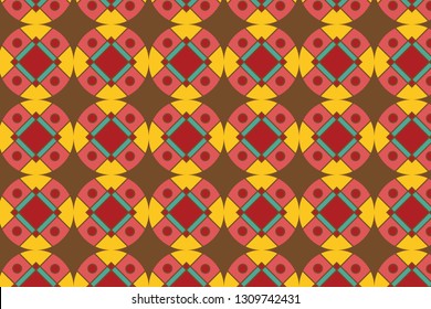 Beautiful Geometric Pattern. Abstract Geometric Background 