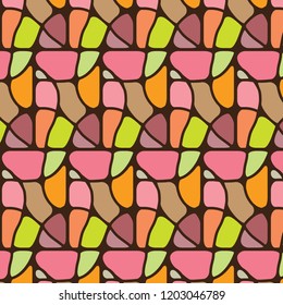 Beautiful geometric pattern abstract vector background. Modern stylish texture.