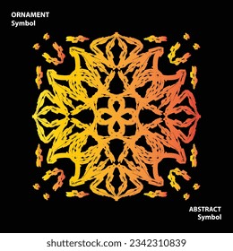 schönes geometrisches Muster, bezaubernd und ästhetisch