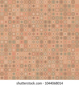Beautiful geometric pattern design 