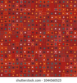 Beautiful geometric pattern design 