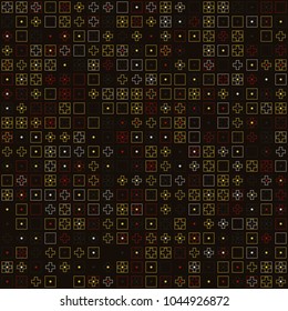 Beautiful geometric pattern design 