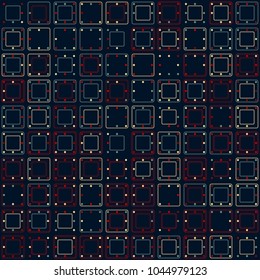 Beautiful geometric pattern design 