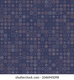 Beautiful geometric pattern design 
