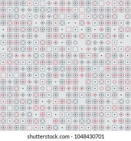 Beautiful geometric pattern design 