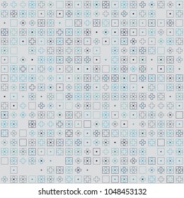 Beautiful geometric pattern design 