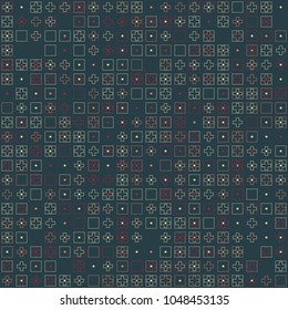 Beautiful geometric pattern design 