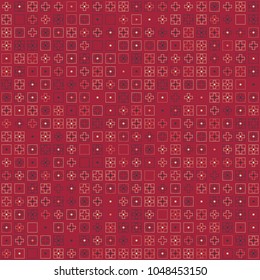 Beautiful geometric pattern design 