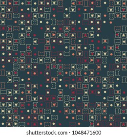Beautiful geometric pattern design 