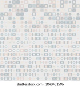 Beautiful geometric pattern design 