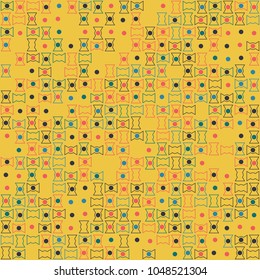 Beautiful geometric pattern design 