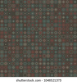 Beautiful geometric pattern design 