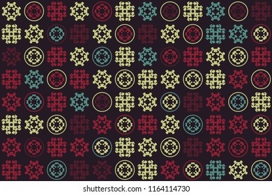 Beautiful geometric pattern design 