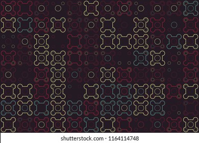 Beautiful geometric pattern design 