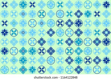 Beautiful geometric pattern design 
