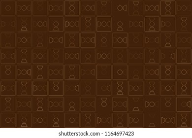 Beautiful geometric pattern design 