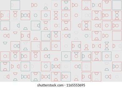 Beautiful geometric pattern design 