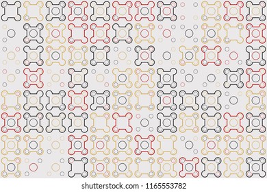 Beautiful geometric pattern design 