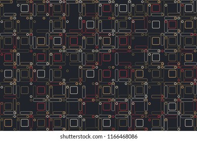 Beautiful geometric pattern design 